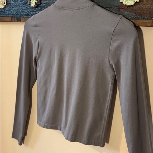 Garage Grey Smoked Out Sydney Seamless Zip-Up Athletic Jacket Size Medium - Picture 8 of 14